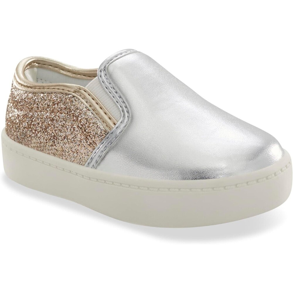 Carter's Nettie Girls' Shoe Silver/Gold Width M Size 6